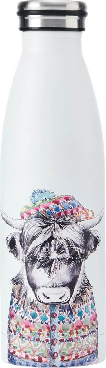 Thermosfles, 0.5 L, Dubbelwandig, Koe