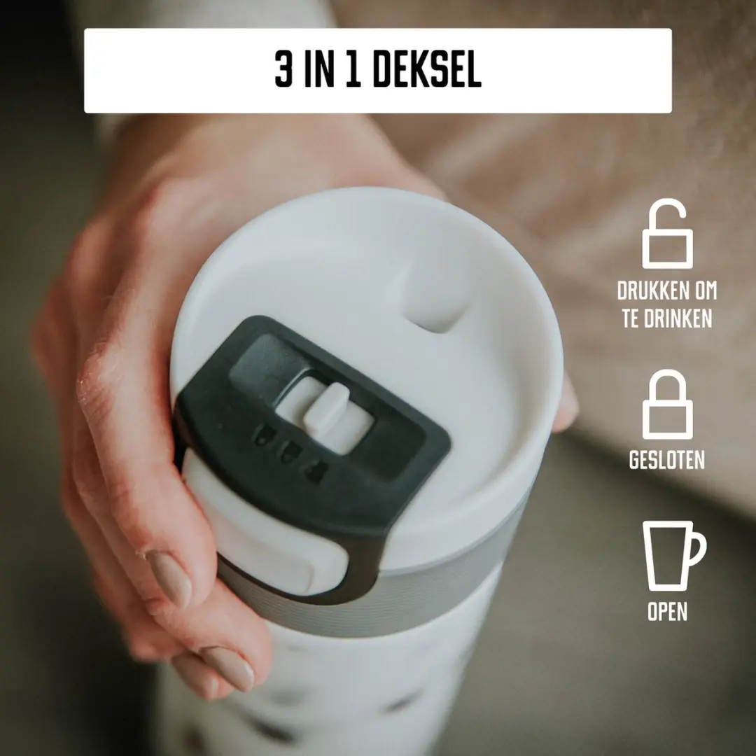 Kambukka Etna Thermosbeker 500ml Foggy Terrazzo - afbeelding 3 van 6