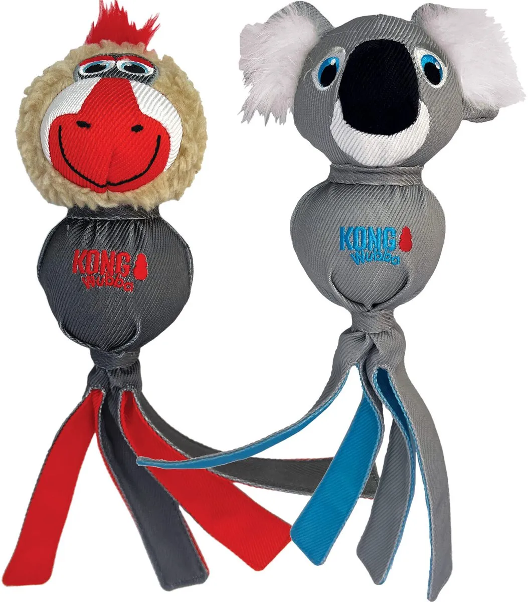 KONG Wubba Zoo Mandril - XL - Blauw