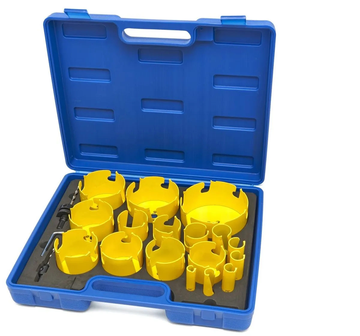 HBM 17-delige Multi Materiaal TCT Diamanten Gatzagenset