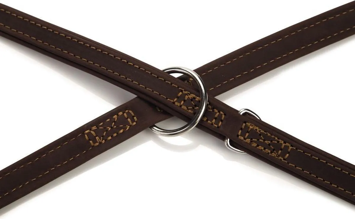 Beeztees Leren Dressuurlijn Buffalo 200cm x 18mm - afbeelding 3 van 3