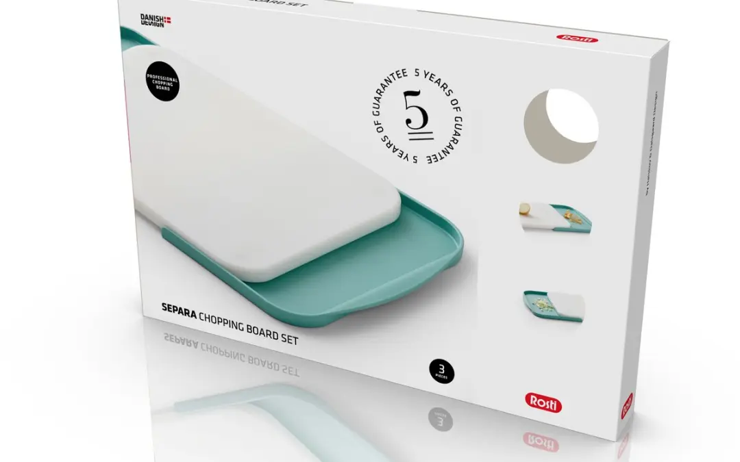 Rosti Separa Snijplank Nordic green 39,5x26,8cm - afbeelding 5 van 6