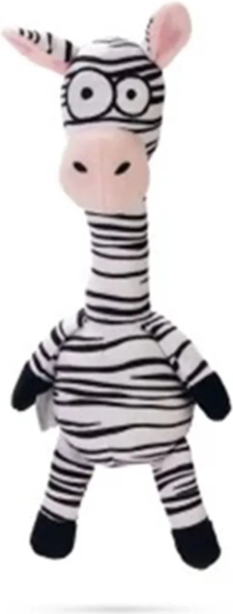Beeztees Zebra Yip Pluche Hondenspeelgoed