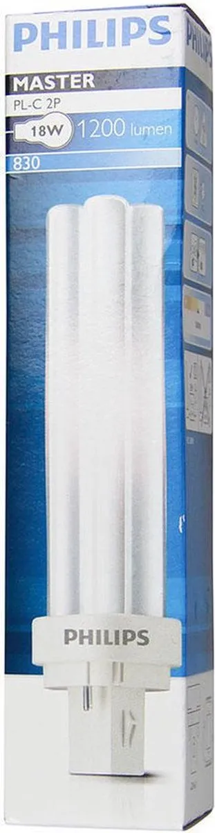 Philips PLC 18W 830 2-Pins LED - Mat - afbeelding 6 van 6