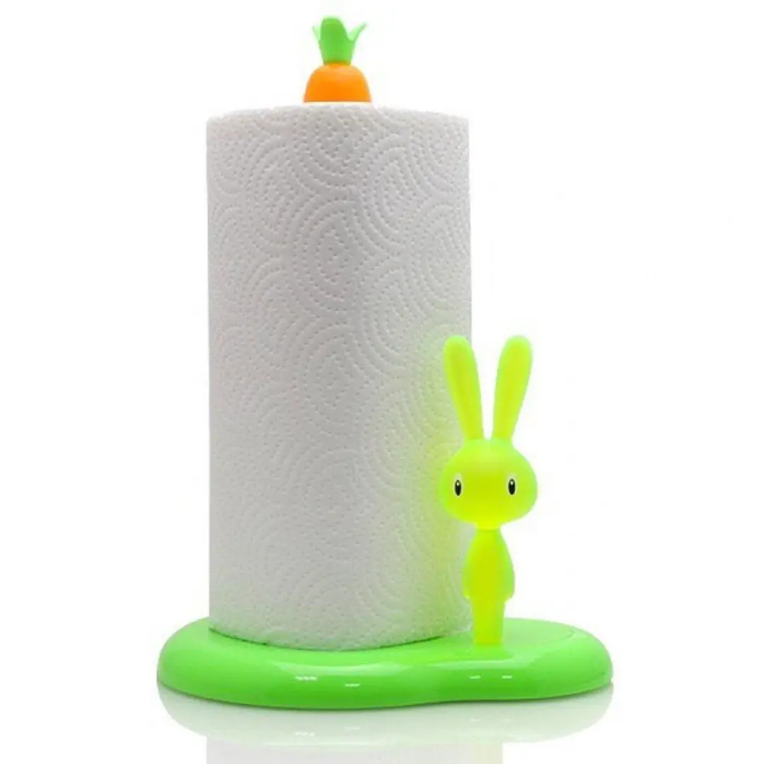 Alessi Bunny & Carrot Keukenrolhouder Groen - afbeelding 3 van 6
