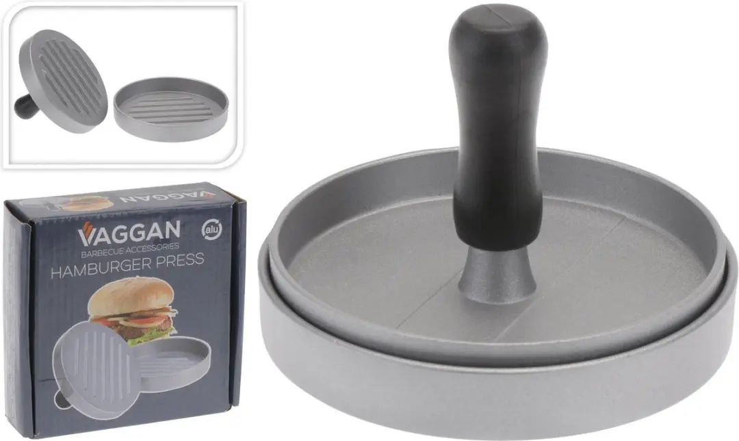 Excellent Houseware Aluminium Hamburgermaker ø11 cm - afbeelding 6 van 6
