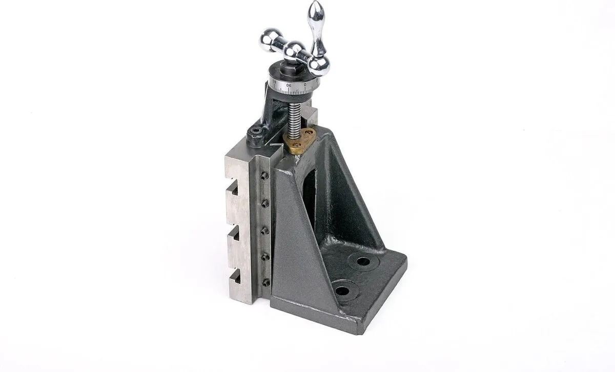 HBM Myford Hoogtesupport 125x100mm - 55mm Justering - 10mm T-spoor