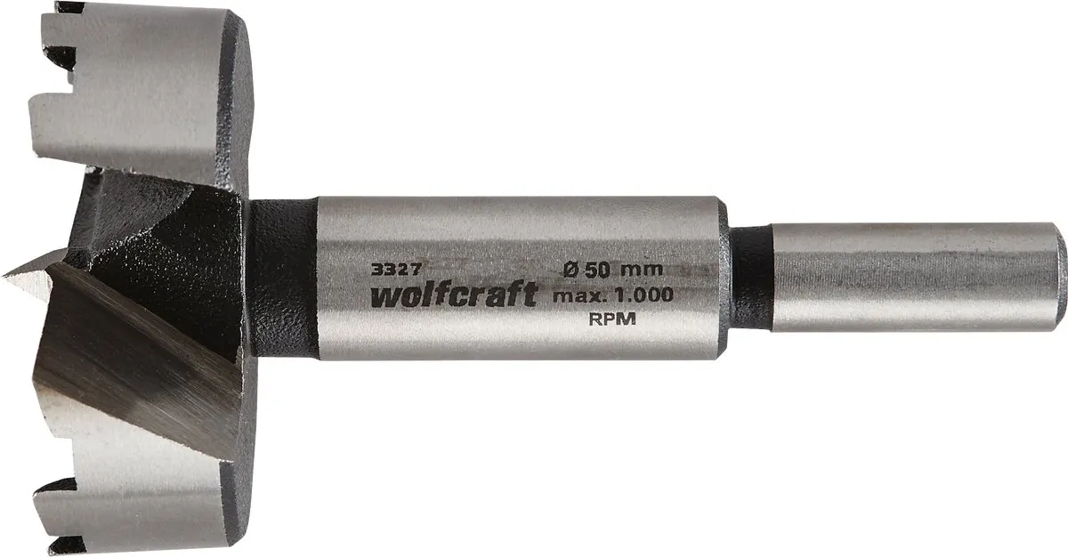 Wolfcraft Forstnerboor 50mm Metaal - 3327000