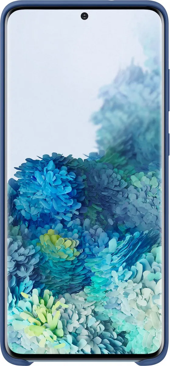 Samsung Silicone Hoesje Galaxy S20 Plus - Donkerblauw