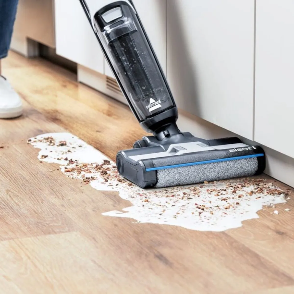 Bissell CrossWave HF3 Cordless Pro Stofzuiger - 200W - Zwart/Wit