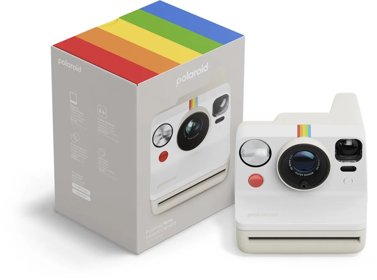 Polaroid Now Gen 3 PLRNOWG39155PWHT - Pebble White
