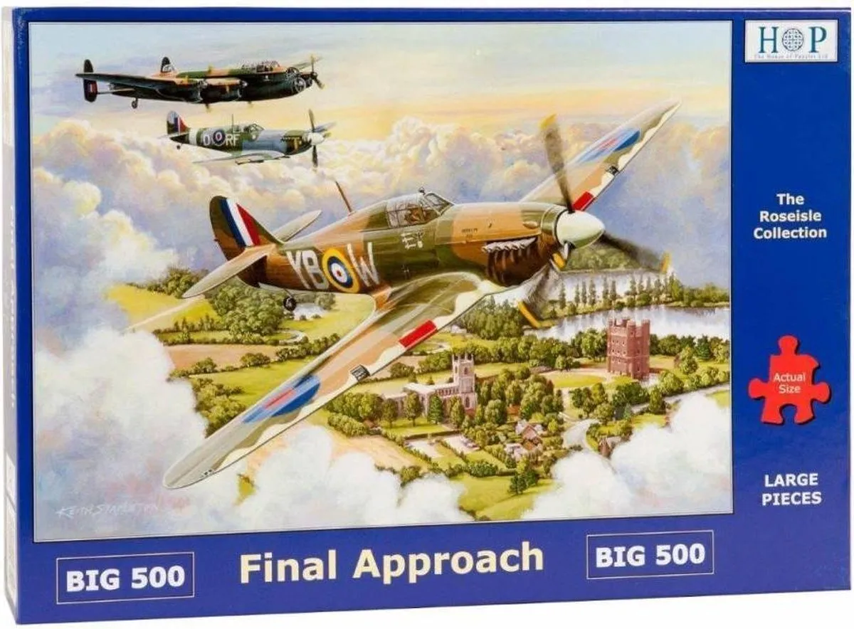 House Of Puzzles Final Approach Puzzel 500 Stukjes - Multicolor