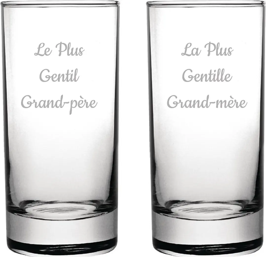 Longdrinkglas gegraveerd