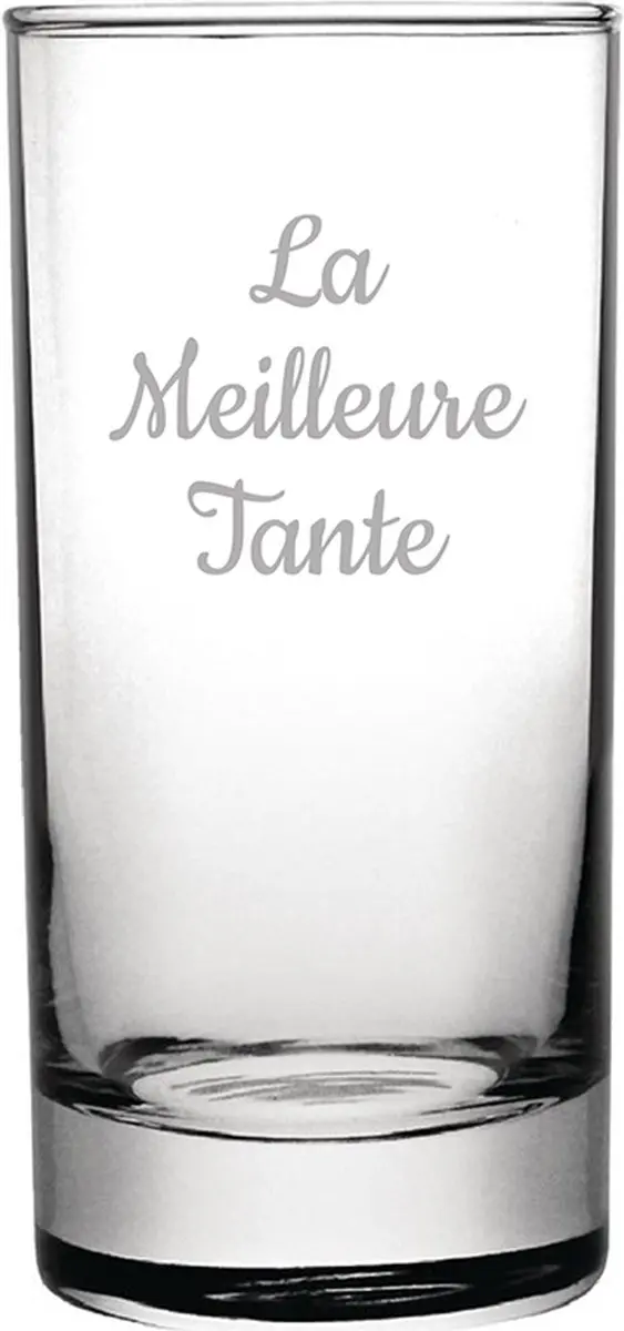 Longdrinkglas gegraveerd