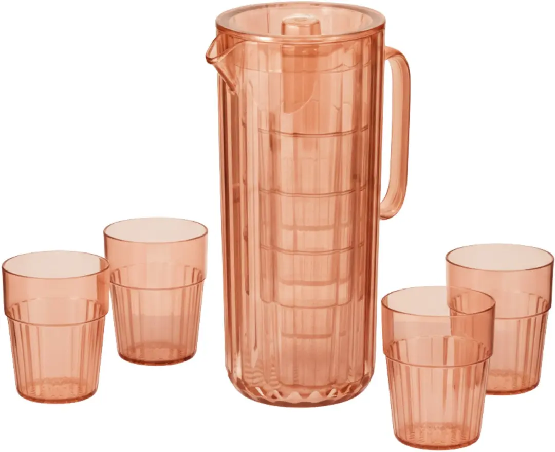 Excellent Houseware Kunststof schenkkan set