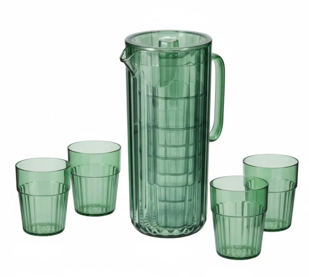 Excellent Houseware Kunststof schenkkan set