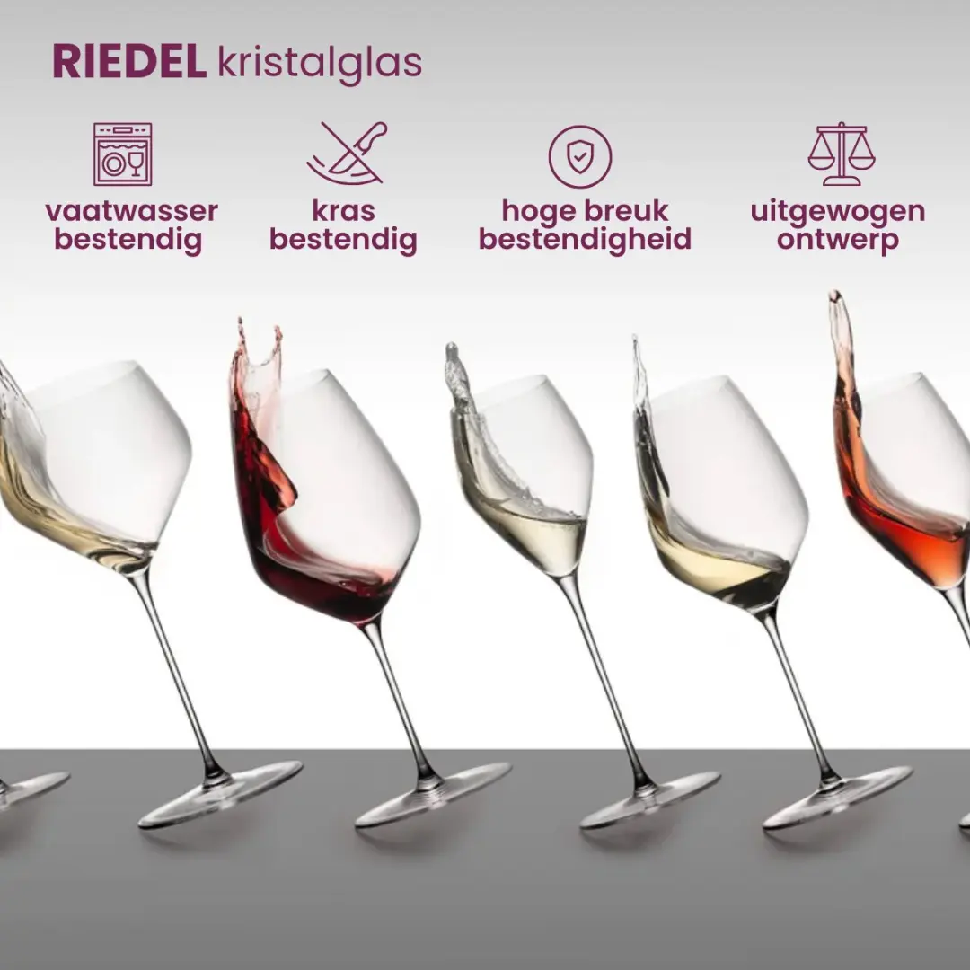 Riedel Vinum Bordeaux Wijnglas 0.61l - 2 Stuks - afbeelding 2 van 6