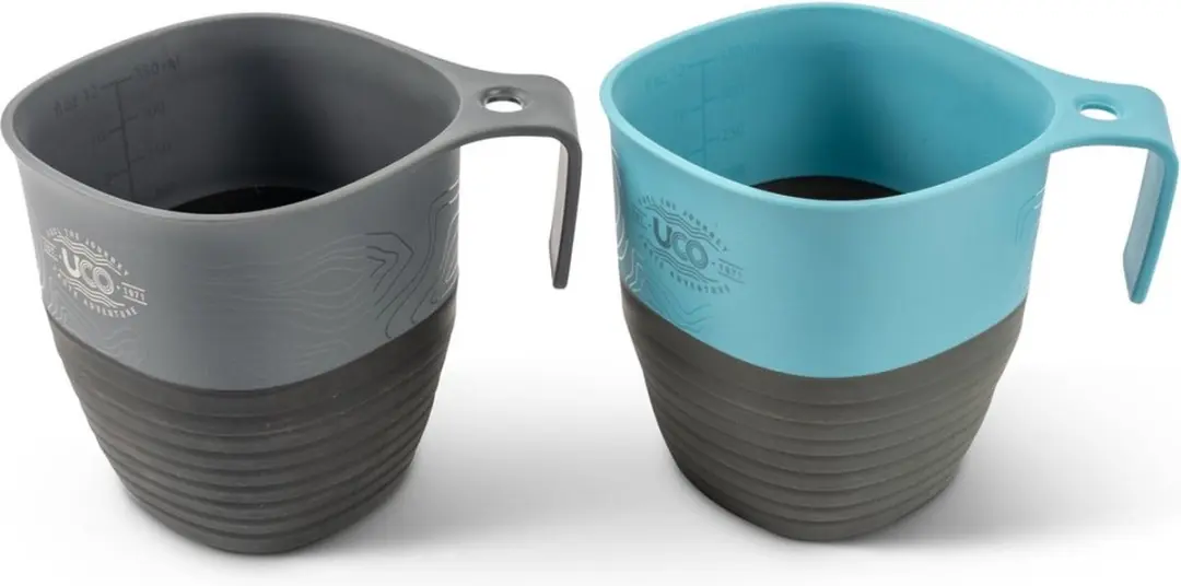 Mok set van 2 Blauw- Grijs