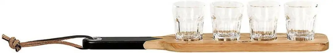 Gentlemen's Hardware Serveerpeddel En Shot Glaasjes