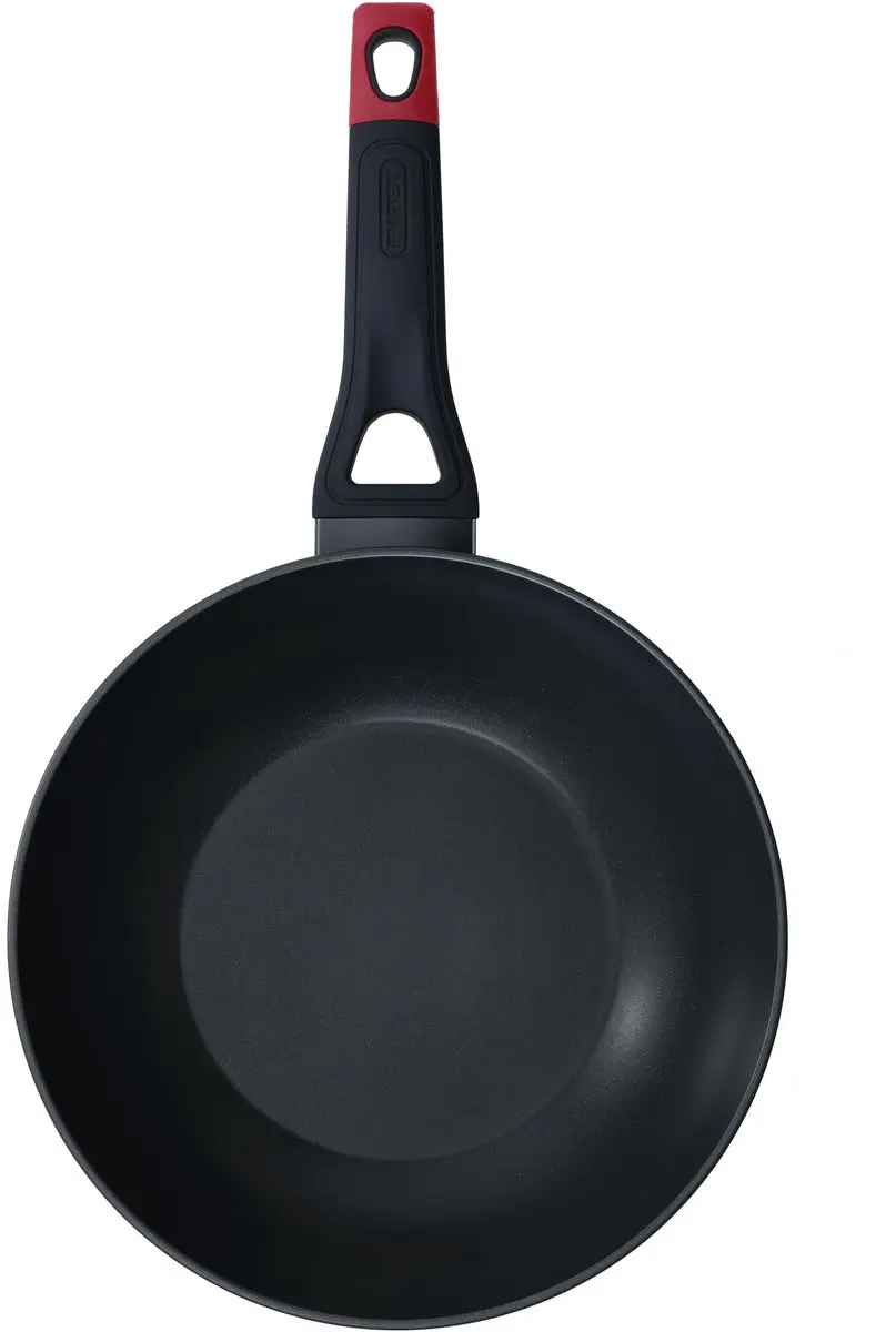 Pyrex Optima Wok Pan Ø28cm - Zwart - afbeelding 3 van 6