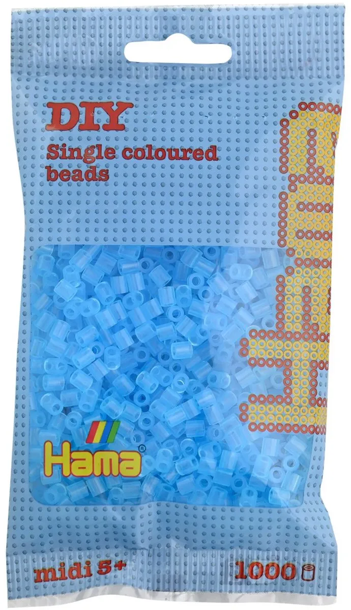 Hama Strijkkralen 1000 Stuks Transparant