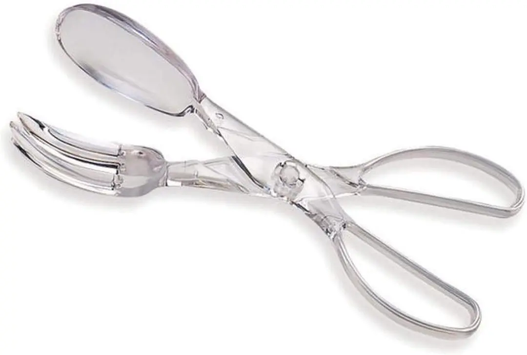 Fackelmann Salade Tangen, 28.5 cm, Transparant SAN