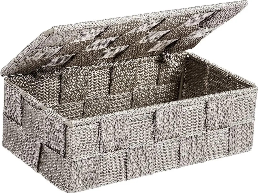 Wenko Opbergdoos Adria 18 X 10 X 6,5 Cm Polypropyleen Taupe