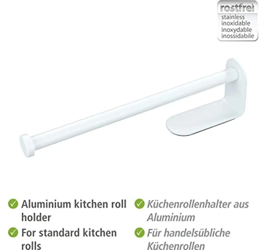 Wenko Nio Keukenrolhouder Wit - afbeelding 3 van 6