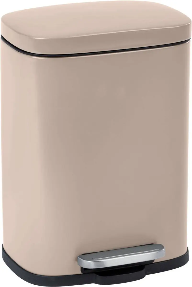 Wenko Leno Cosmetica-emmer 5L Taupe