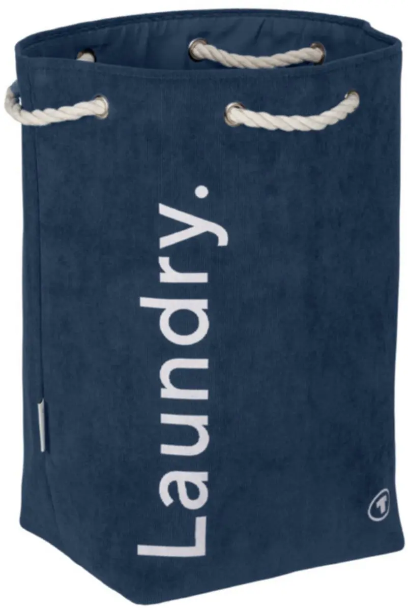 Textiele wasmand met koord TOM TAILOR