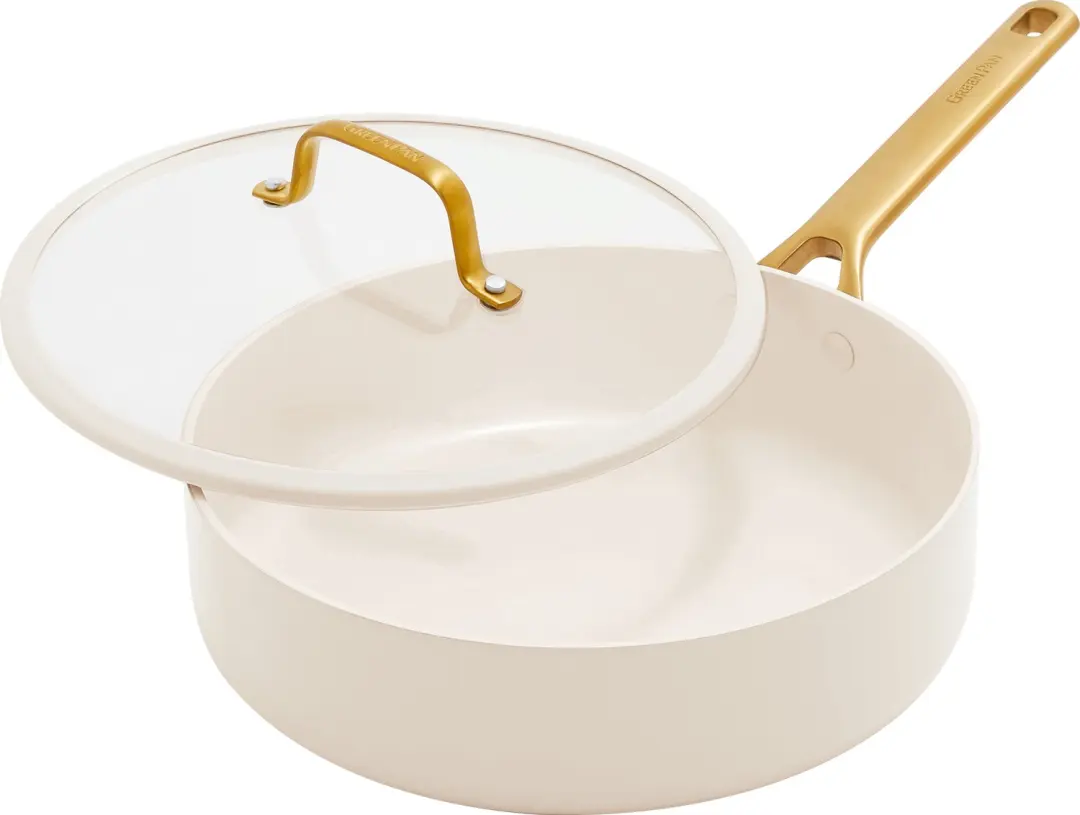 GreenPan Reserve Hapjespan 26cm Crème