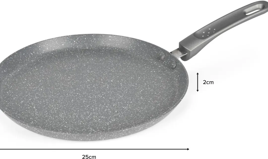 Salter Marblestone Pannenkoekenpan 25cm - Zwart - afbeelding 4 van 6