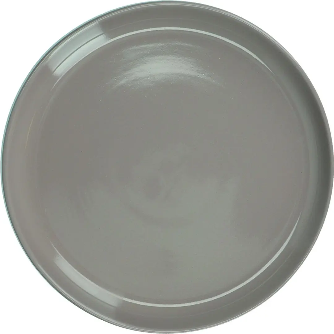 Dinerbord, Keramiek, Taupe, 24.5 cm