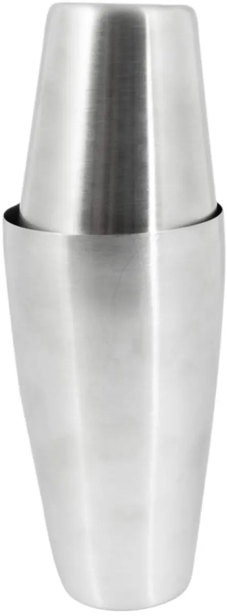 Point-Virgule Boston shaker uit geborsteld rvs 700ml