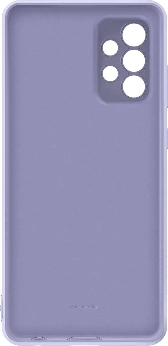 Samsung Silicone Hoesje Galaxy A72 Violet - EF-PA725TVEGWW
