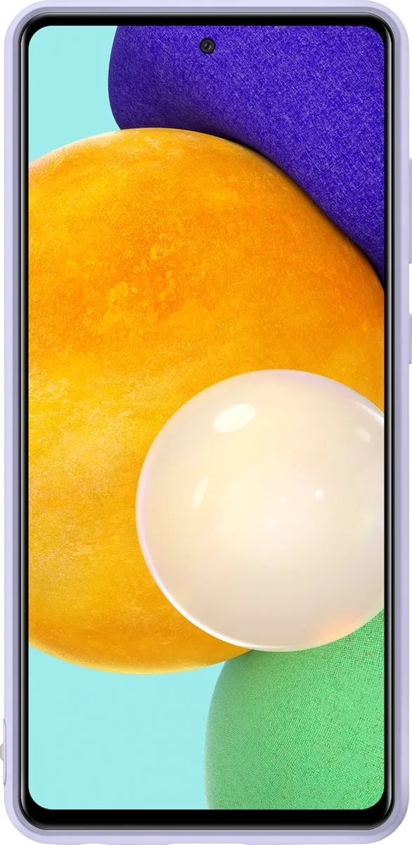 Samsung Silicone Hoesje Galaxy A72 Violet - EF-PA725TVEGWW
