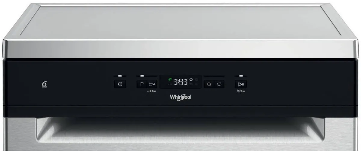 Whirlpool W2F HD624 X Vaatwasser 14 Couverts - Roestvrijstaal - afbeelding 6 van 6