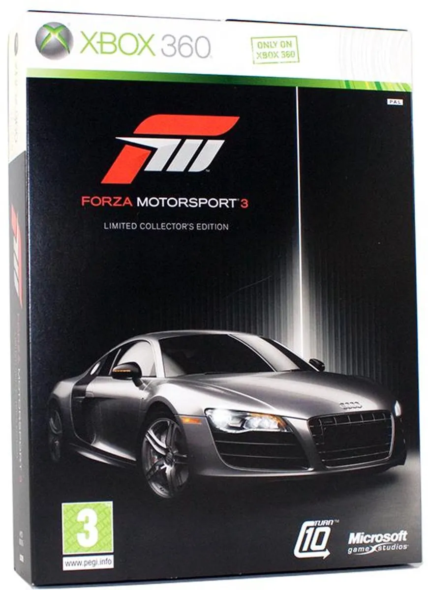 Xbox Forza Motorsport 3 Limited Collector's Edition