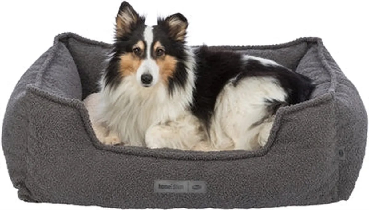 Trixie Be Eco Hondenmand Coline 60x50cm - Donkergrijs/Beige - afbeelding 6 van 6