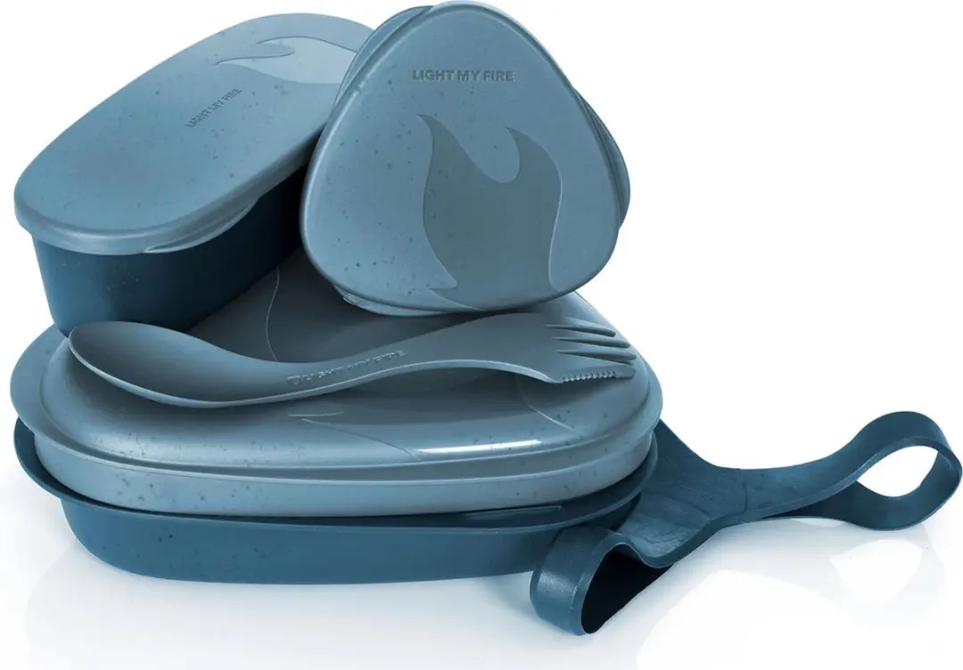 Light My Fire Mealkit, Blauw, Polypropyleen (PP), Thermoplastische elastomeer (T