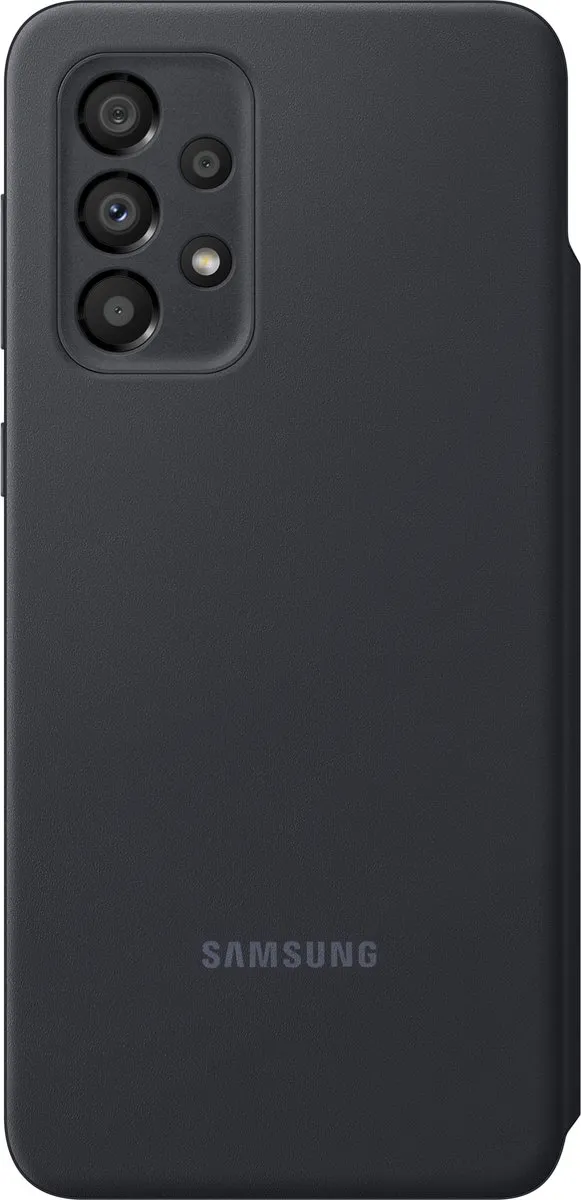 Samsung S View Wallet Cover Galaxy A33 - Zwart