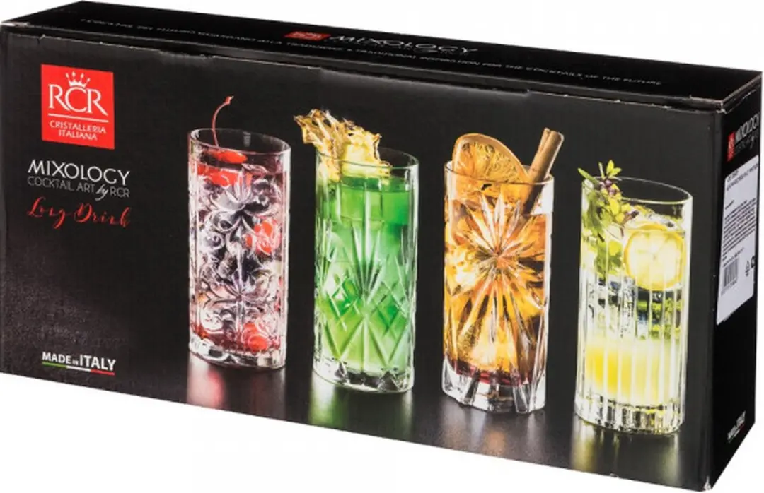 RCR Mixology Longdrinkglas 44cl - 4 Stuks - afbeelding 2 van 6