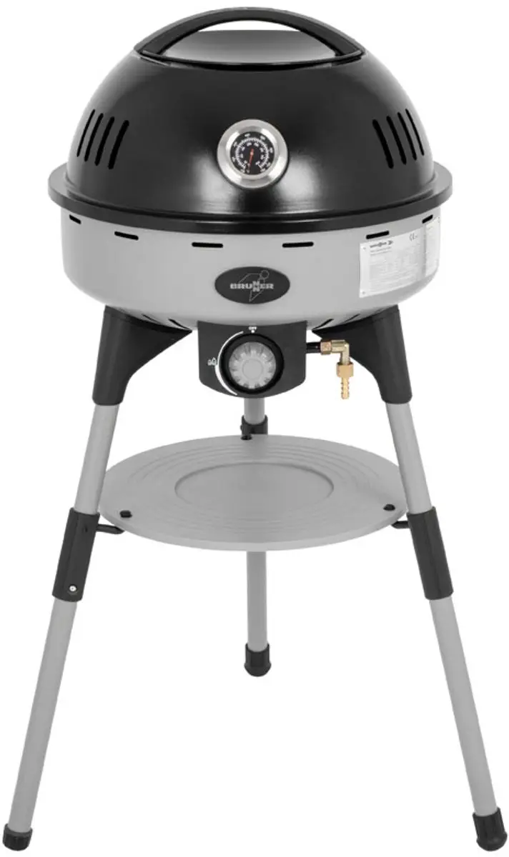 Brunner Devil BBQruiser HT Roundgrid Gasbarbecue 47cm - afbeelding 5 van 6