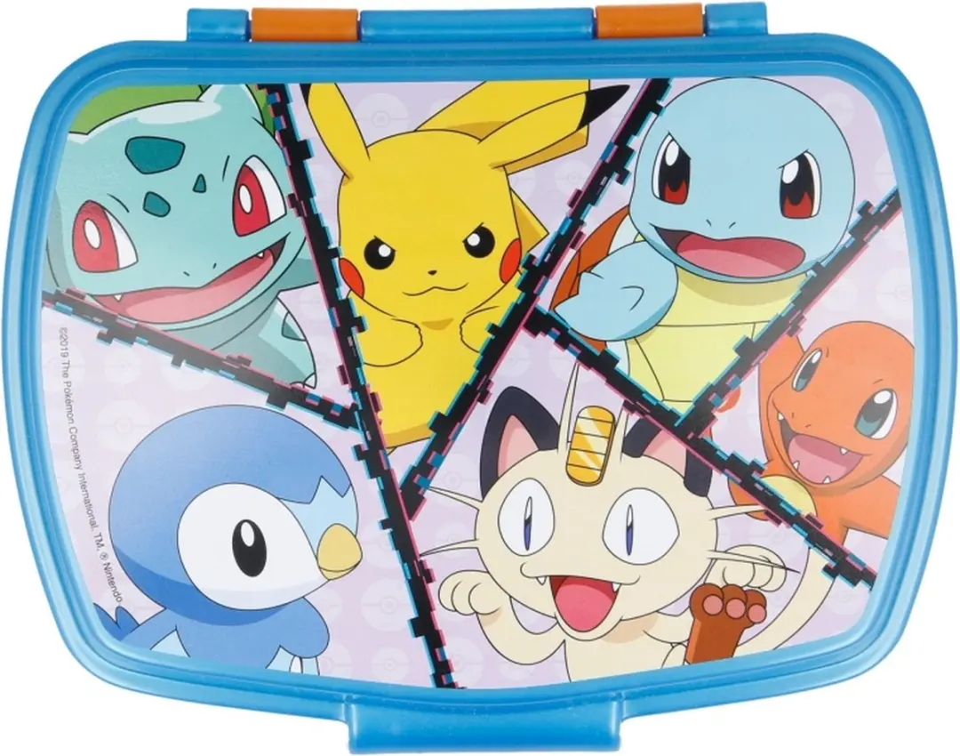 Pokémon Lunchbox Pikachu Multi Colour - afbeelding 3 van 6