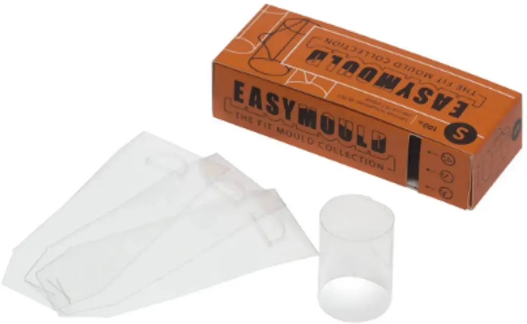 100% Chef Easy Mould small PET sheets rond 4 cm 100 stuks
