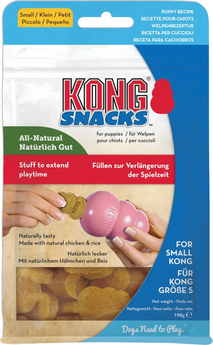 KONG Stuff 'N Mini Snacks Puppy - Kip & Rijst - 20 Stuks - afbeelding 6 van 6