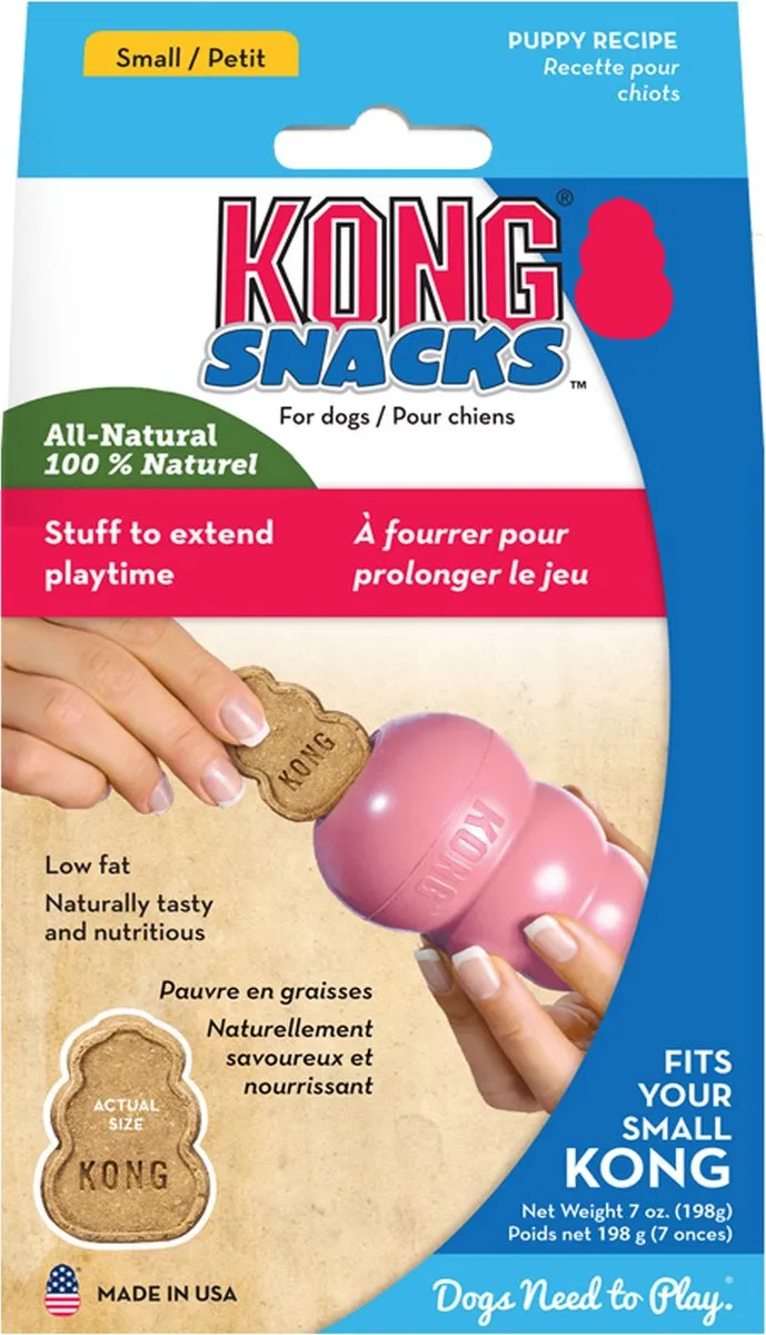 KONG Stuff 'N Mini Snacks Puppy - Kip & Rijst - 20 Stuks