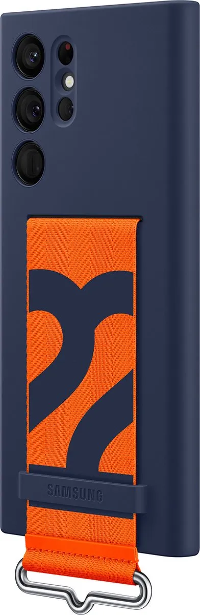 Samsung Galaxy S22 Ultra Siliconen Hoesje EF-GS908TNEGWW - Navy - afbeelding 6 van 6