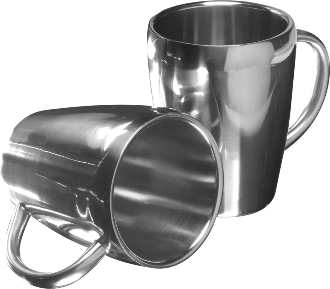 Koffiekopjes RVS Dubbelwandig
