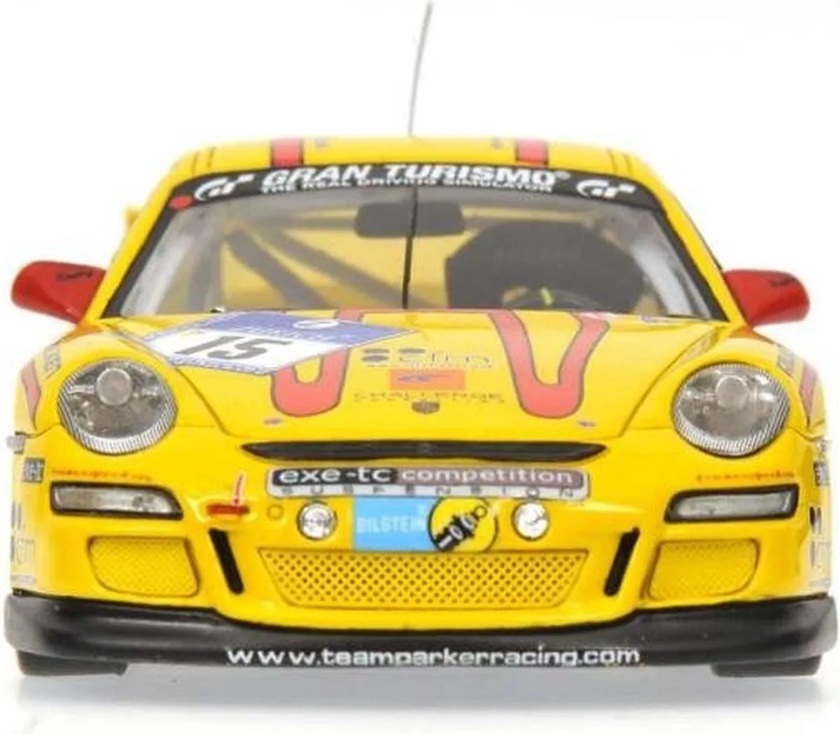 Porsche 911 GT3 Cup (997 II) 1:43 Minichamps - Rood/Geel